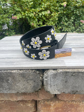 Load image into Gallery viewer, TKC Daisies Beaded Belt Wide Width - Brass Buckle