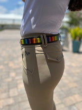 Load image into Gallery viewer, TKC Rainbow Belts Wide Width - Brass Buckle