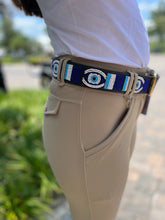 Load image into Gallery viewer, TKC Evil Eye Wide Width Belt - Brass Buckle