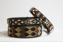 Load image into Gallery viewer, TKC Earth Argyle" Beaded Dog Collar
