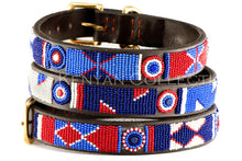 Load image into Gallery viewer, TKC Red White and Blue Belt in Standard Width