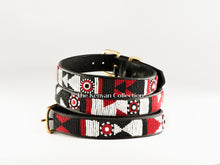 Load image into Gallery viewer, TKC Maasai Shield Beaded Dog Collar