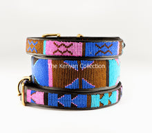 Load image into Gallery viewer, TKC Malindi Beaded Dog Collar