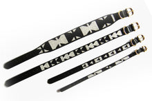 Load image into Gallery viewer, "Ebony &amp; Ivory" Beaded Dog Collar